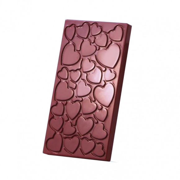 Поликарбонатна форма шоколадов бар - Сърца